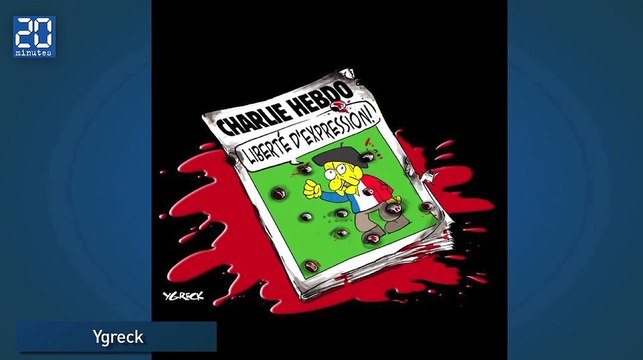 Charlie Hebdo: Les hommages en dessins