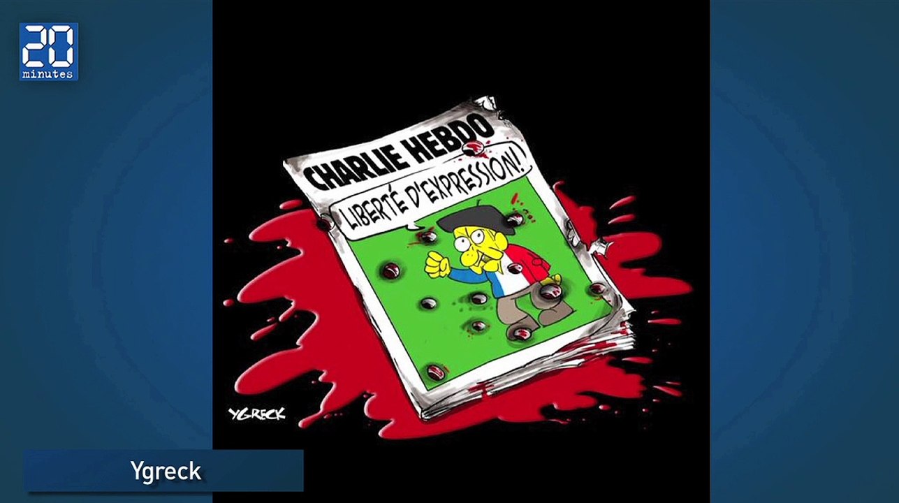 Charlie Hebdo: Les hommages en dessins