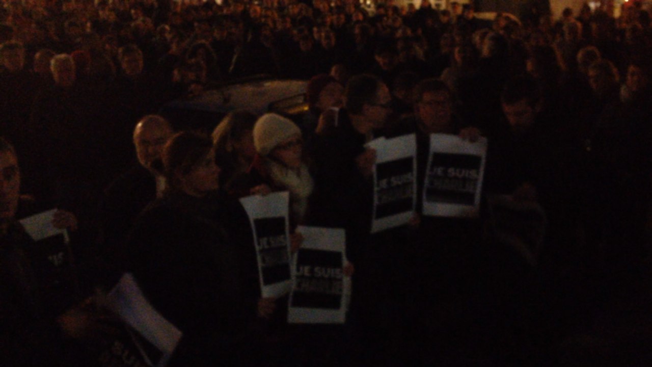 Hommage aux victimes à Charlie hebdo