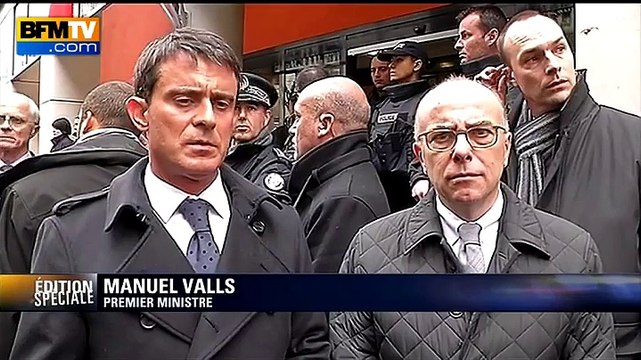 Valls: priorité à l'arrestation des auteurs de la tuerie de Charlie Hebdo