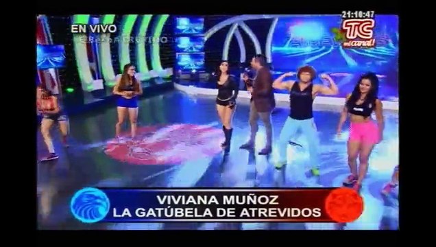 Atrevidos: Vivi Muñoz madrina de los Tigres .