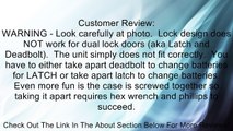 Kwikset 911 SmartCode� Electronic Keypad Lock w/Tustin Lever featuring SmartKey� in Venetian Bronze Review