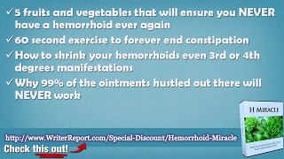 Hemorrhoid Miracle - H Miracle Hemorrhoid Solution