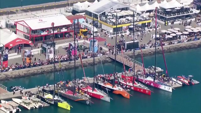 Volvo Ocean Race 2014 / 2015 : Abu Dhabi In Port Race Highlights