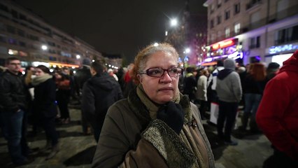 RASSEMBLEMENT POUR CHARLIE HEBDO  A VALENCIENNES