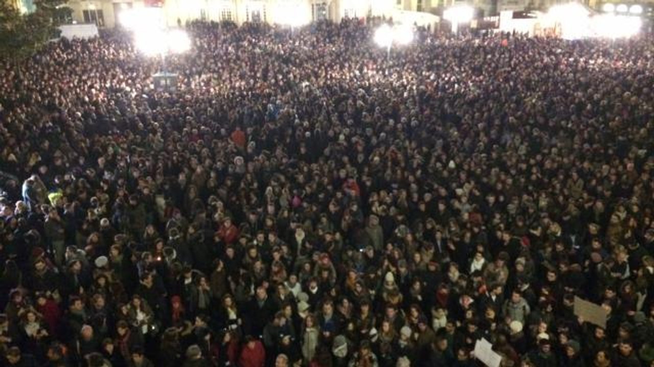 Attentat à Charlie Hebdo : 12 000 personnes à Rennes