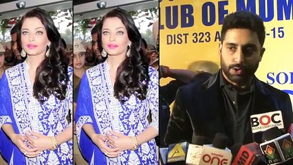 Abhishek comments on Aishwarya's comeback