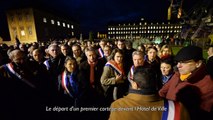 Manif à Caen en soutien au journal Charlie Hebdo