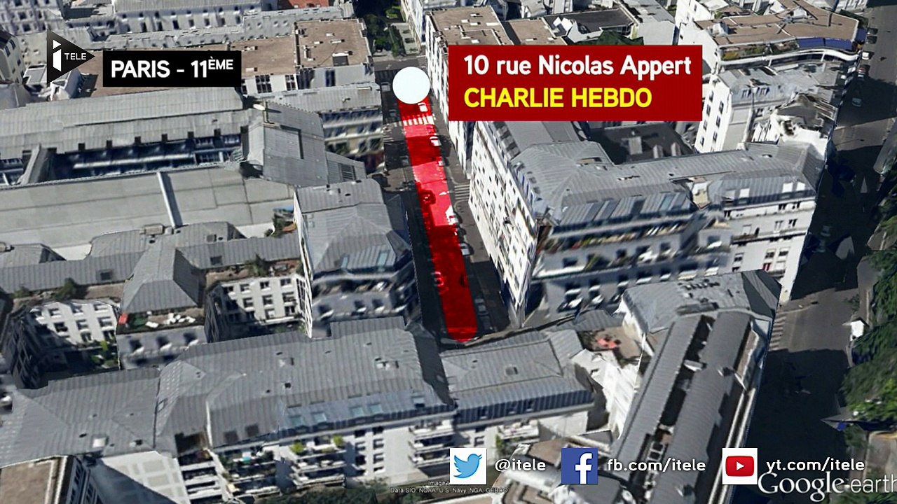 Charlie Hebdo : reconstitution de l'attaque