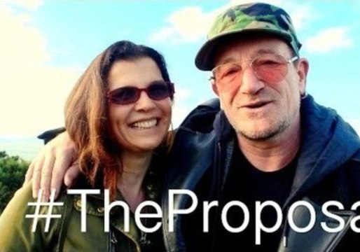 Bono Helps Romantic Irishman Pull Off Elaborate Proposal