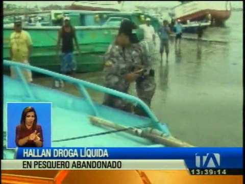 La Policía incauta droga líquida en Manabí