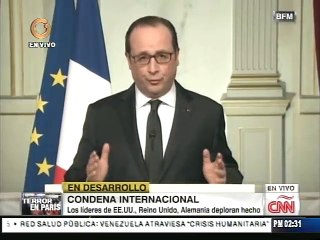 Hollande: Estamos tras la pista de responsables del atentado