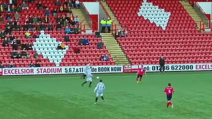 Perfectly placed header ends Spiders run!