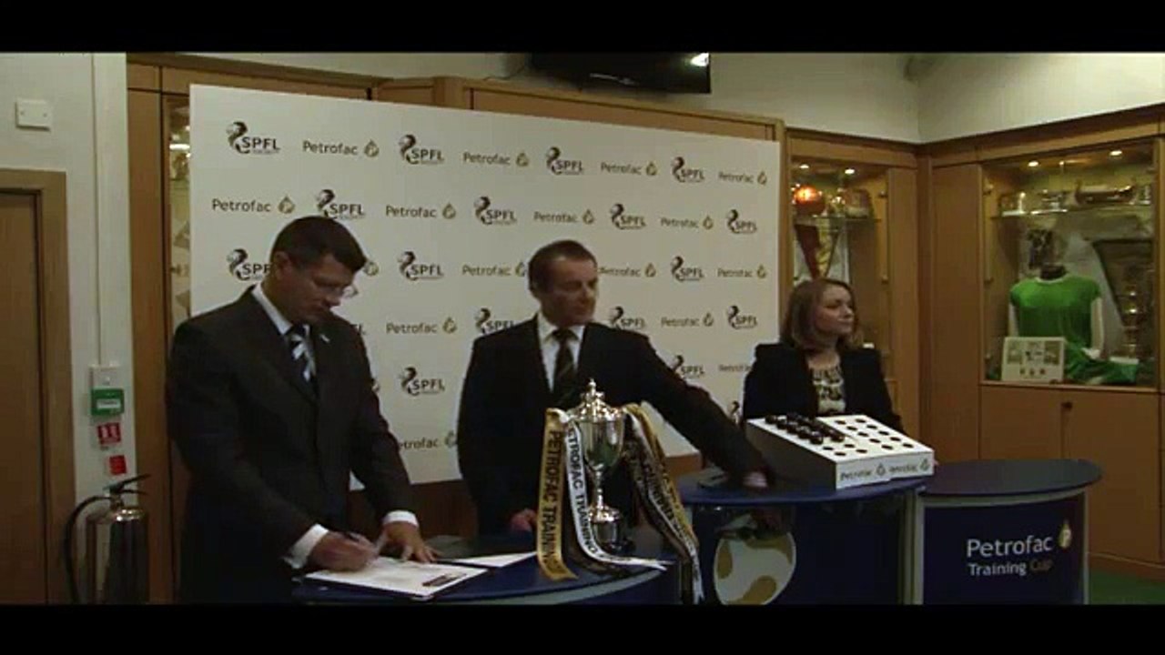 Petrofac Training Cup -- First Round Draw Live!