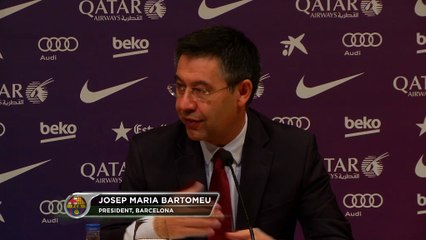 Bartomeu apoya a Luis Enrique