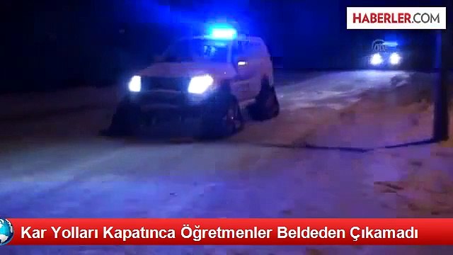 Bingöl, Tunceli ve Elazığ'da Kar Yolları Kapattı (5)