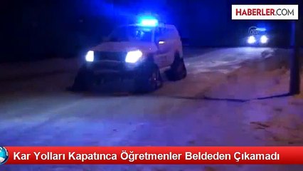 Bingöl, Tunceli ve Elazığ'da Kar Yolları Kapattı (5)