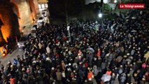 Saint-Brieuc. 1.500 personnes en soutien à Charlie Hebdo