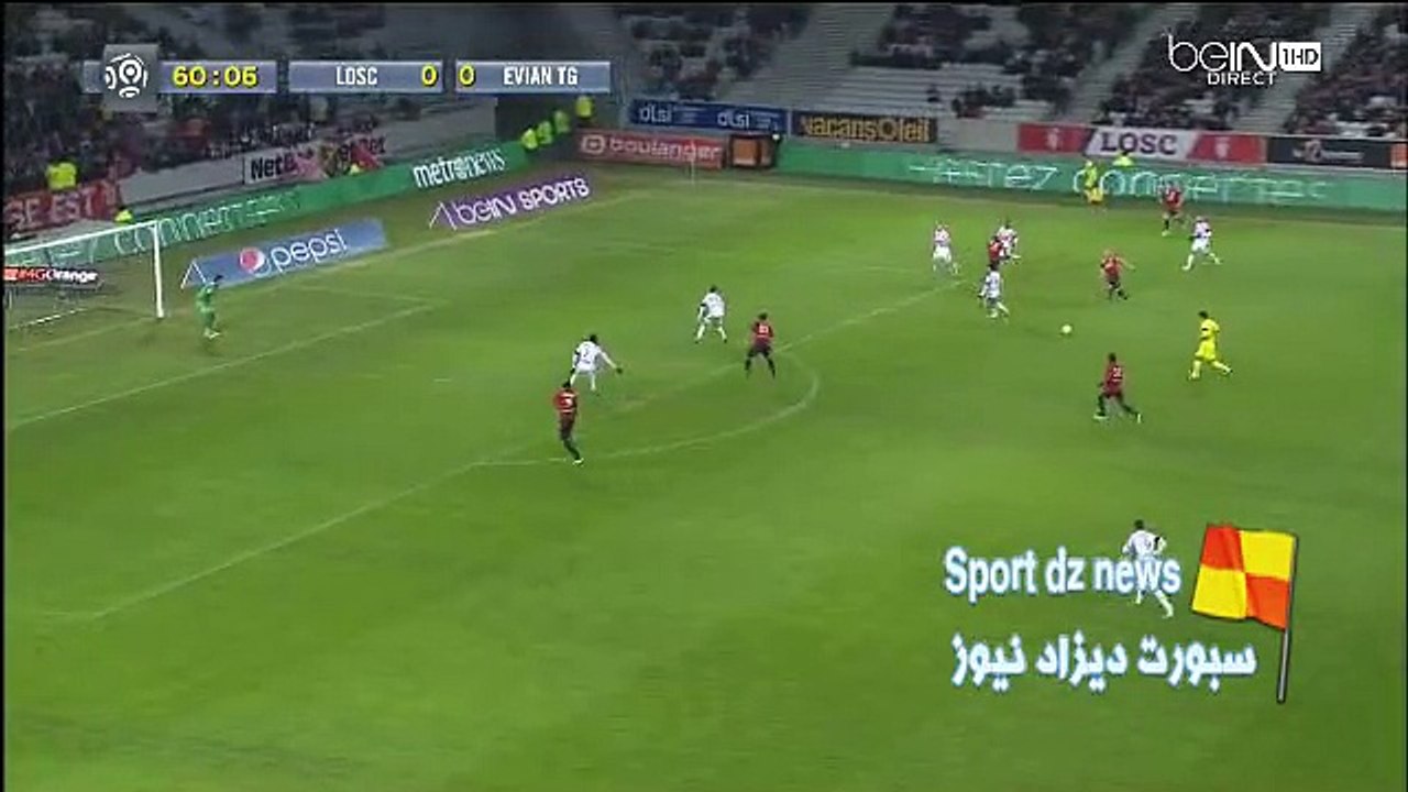 هدف لقاء ليل 1 - 0 ايفيان