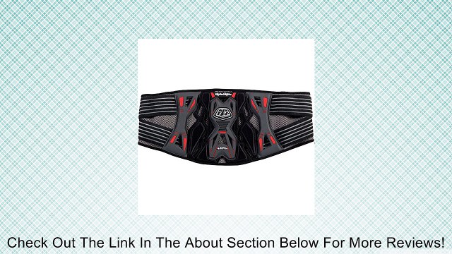 Troy Lee Designs KB 3305 Kidney Belt Gray, L/XL - Men's Review