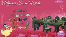 Disney Games - Princess Snow white Decoration Game - Gameplay Walkthrough