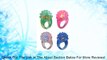 Colorful Flashing Led Jelly Ring, Soft Bubble Ring, Finger Rings, L.e.d. Rings, Giant Light up Jumbo Jewel Ring, 4 Pack, 1 of Each Color Review