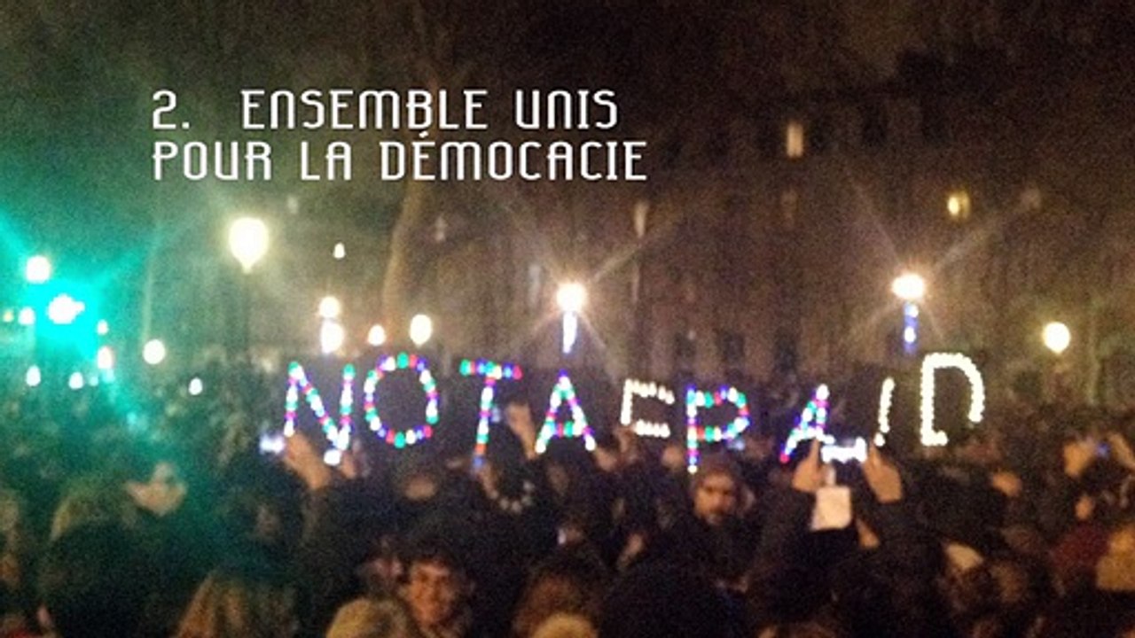 NOT AFRAID – CHARLIE HEBDO - liberte