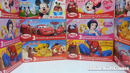 Surprise Eggs Opening Disney Princess Toys For Girls