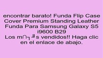 Funda Flip Case Cover Premium Standing Leather Funda Para Samsung Galaxy S5 i9600 B29 opiniones