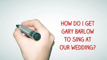 Gary Barlow Please Sing At Our Wedding 4