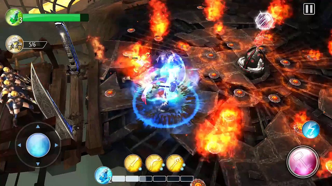 Thor Android - The World of Nidavellir : Walkthrough Part 4 - 5 - 6 - HD