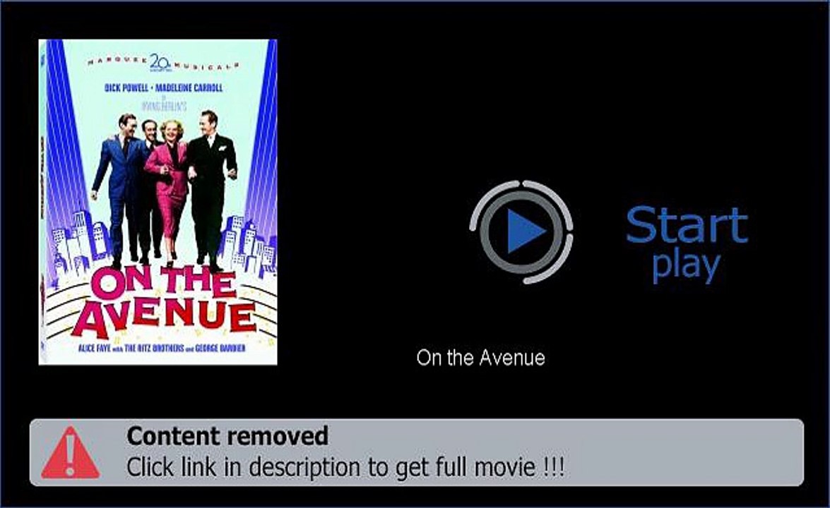 Download On the Avenue Movie Full Length