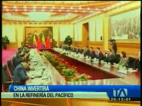 China invertirá en la Refinería del Pacífico