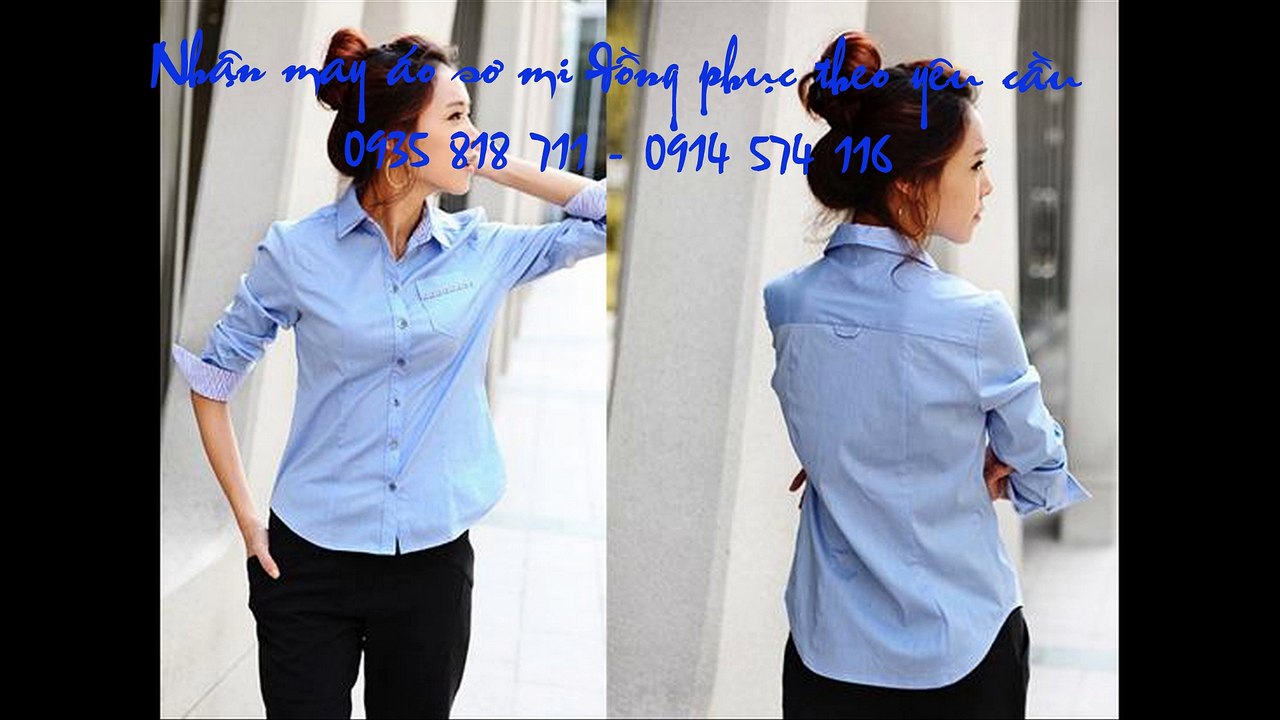 Cơ sở nhận may giá rẻ chuyên may áo sơ mi đồng phục.