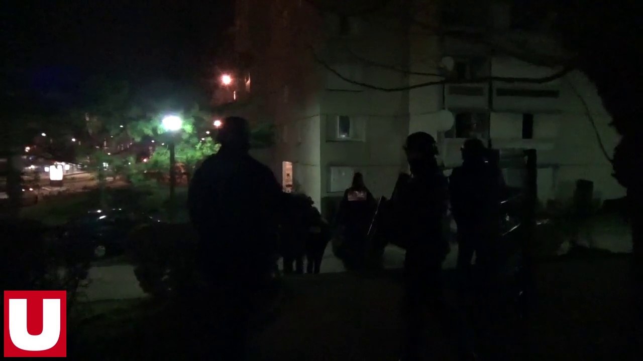La police mène l'assaut dans un des appartements du quartier Croix-Rouge à Reims