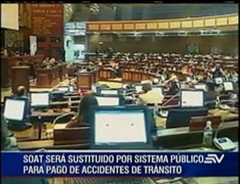 Sistema público para pago de accidentes de tránsito reemplazará al SOAT