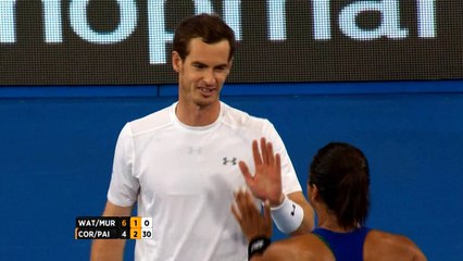 Copa Hopman - Así celebró Cornet su 'ace' a Murray