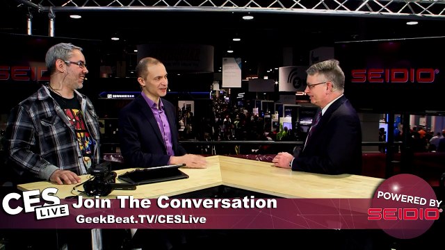 Sharp Talks 4K TVs with CES Live #CES2015 - GeekBeat.TV