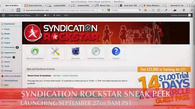 Syndication Rockstar Review - Best SEO plugin 2013