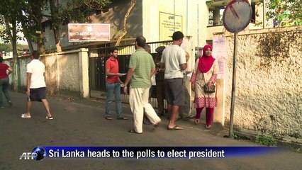 Sri Lanka votes in tightest election in decades