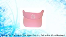 New York Yankees Pink Visor Hat - Adult NY Yankees MLB Baseball Golf Cap Review