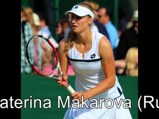 TOP 10 ATP Singles Rankings Women Jan 2015