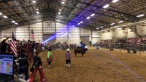 Bull Riding Rodeo and Lasers