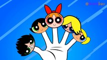 The Powerpuff Girls and Chicken Little Cartoon Finger Family Rhymes | Children Nursery Rhymes