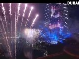 Burj Khalifa Fireworks in Dubai 2015 احتفالات رأس السنة في برج خليفة بدبي