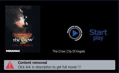 The Crow: City Of Angels Movie Download And Watch