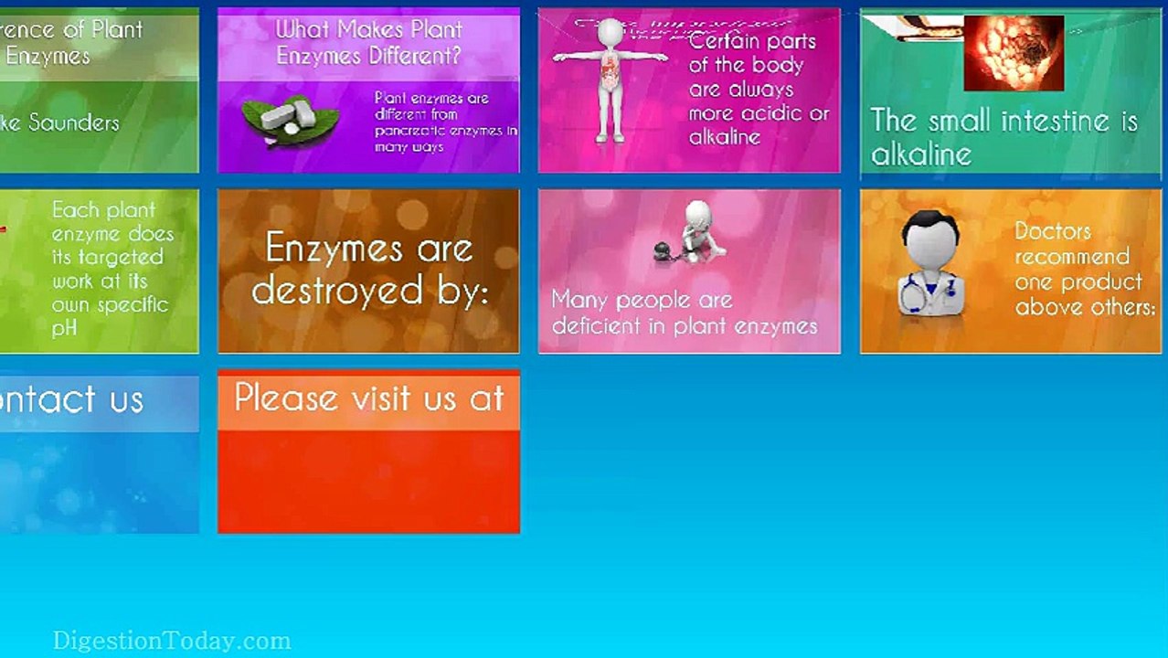 Difference of Plant Enzymes