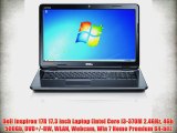 Dell Inspiron 17R 17.3 inch Laptop (Intel Core i3-370M 2.4GHz 4Gb 500Gb DVD /-RW WLAN Webcam