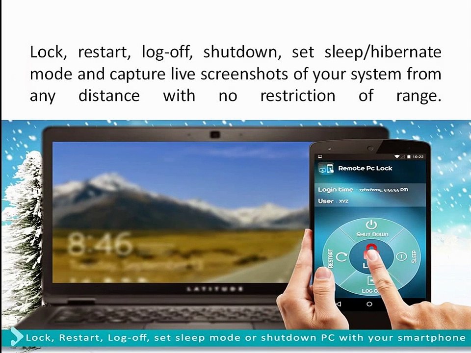 Lock your PCs Using Android Phone from anywhere...