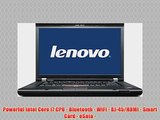 Lenovo ThinkPad T510 Premium Business Laptop - Powerful INTEL Core i7 CPU - Ms Windows 7 Pro